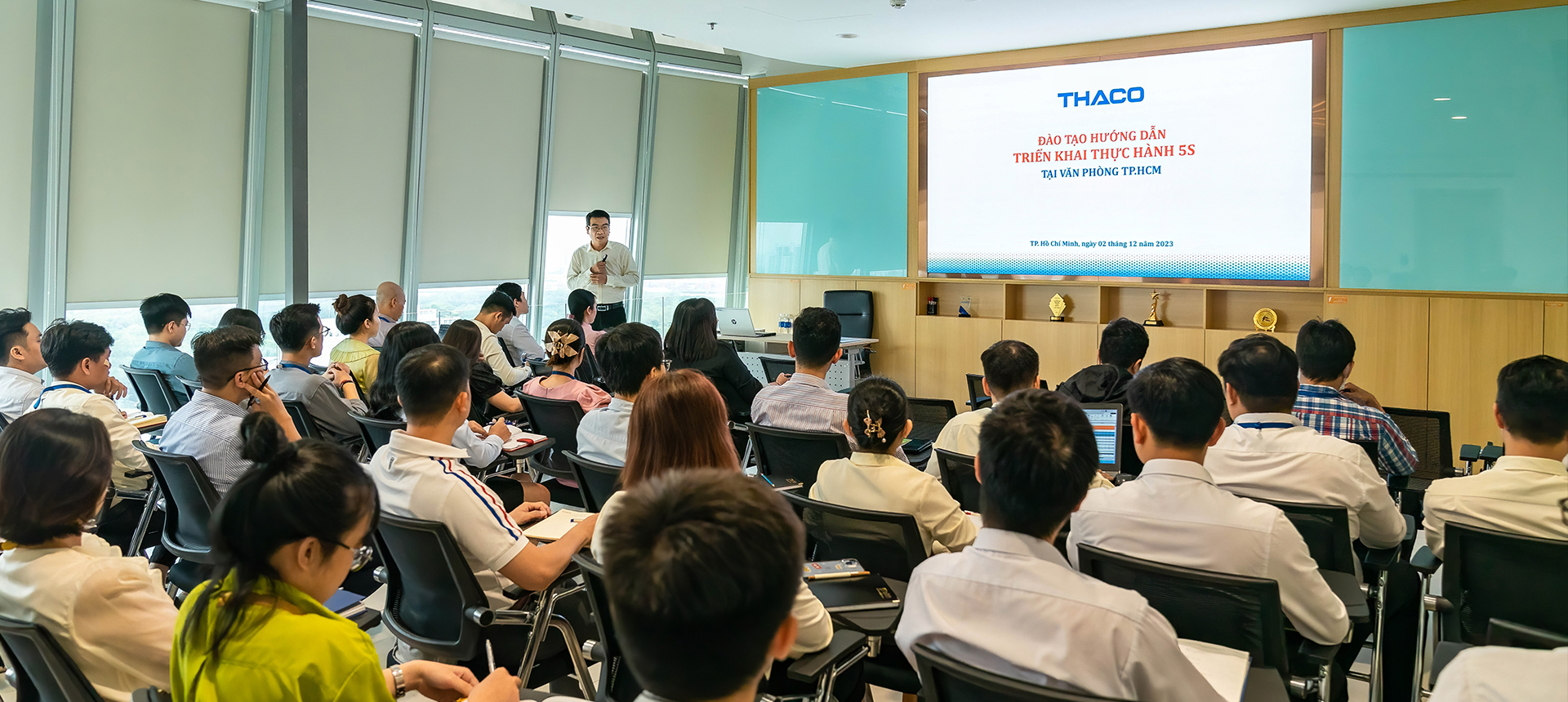 THACO implements 5S at Sadora Office